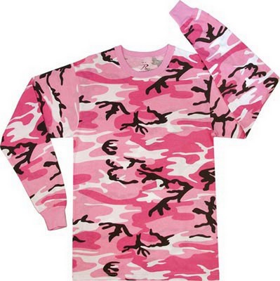 Pink Camouflage Shirts Pink Camo Long Sleeve Shirt Pink Camouflage Shirts Pink Camo Long Sleeve Shirt