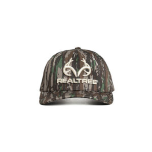 Unisex Embroidered Logo 6 Panel Camo Hat 