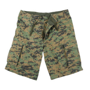 Vintage Woodland Digital Camo Shorts
