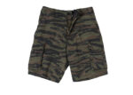 Vintage Tiger Stripe Army Field Shorts