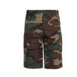 Rothco Woodland Camo Long Length BDU Shorts