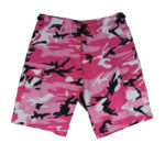 Pink Camo BDU Military Shorts